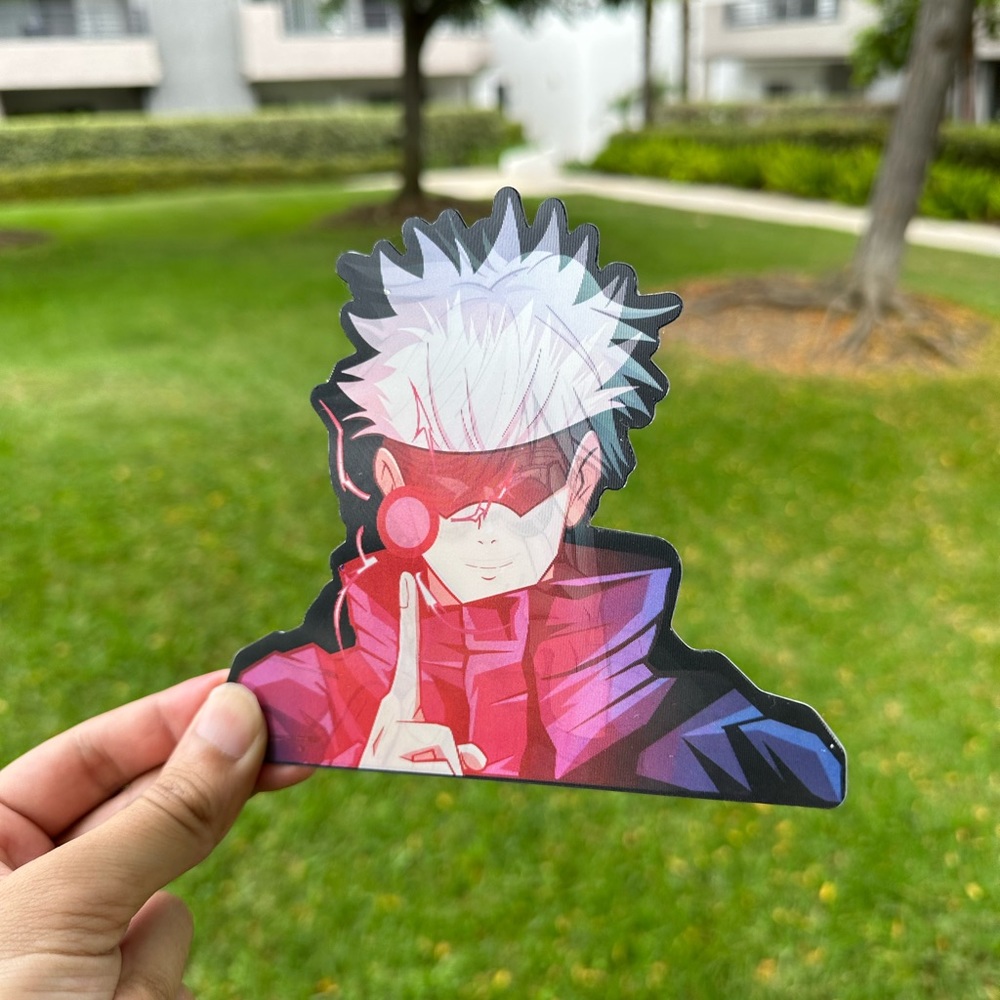 Jujutsu Kaisen Gojo Anime Car Decal 3D Sticker